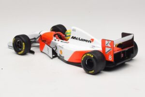 McLaren MP4/8 Ford #8 A. Senna Winner European GP 1993 Minichamps 1:18 540931818 Druckguss — Bild 5 von 7