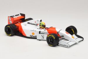 McLaren MP4/8 Ford #8 A. Senna Winner European GP 1993 Minichamps 1:18 540931818 Druckguss — Bild 7 von 7