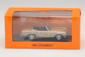 Mercedes 230 SL W113 Gold Metallic Maxichamps 1:43 940032230 Druckguss — Bild 4 von 4