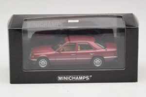 Mercedes 230E W124 Rot Metallic Minichamps 1:43 400037001 Druckguss — Bild 4 von 4