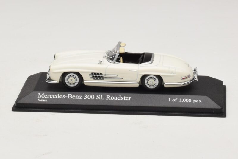 Mercedes 300 SL W198 Roadster Weiß Minichamps 1:43 Mercedes 300 SL W198 Roadster Weiß Minichamps 1:43 400039034 Druckguss