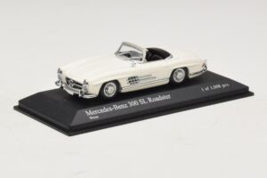 Mercedes 300 SL W198 Roadster Weiß Minichamps 1:43 400039034 Druckguss — Bild 2 von 4