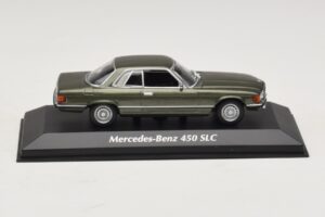 Mercedes 450 SLC C107 Dunkelgrün Metallic Maxichamps 1:43 940033420 Druckguss
