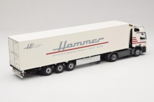 Mercedes Actros 1844LS Koffersattelzug Hammer Aachen Minichamps 1:43 499039105 Druckguss — Bild 2 von 6