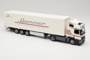 Mercedes Actros 1844LS Koffersattelzug Hammer Aachen Minichamps 1:43 499039105 Druckguss — Bild 4 von 6