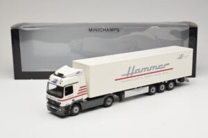 Mercedes Actros 1844LS Koffersattelzug Hammer Aachen Minichamps 1:43 499039105 Druckguss — Bild 6 von 6