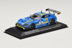Mercedes AMG GT3 Black Falcon #9 Y. Buurman / M. Engel 24 Hours of Nurburgring 2016 Minichamps 1:43 437163009 Druckguss — Bild 2 von 5