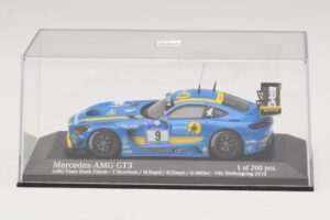 Mercedes AMG GT3 Black Falcon #9 Y. Buurman / M. Engel 24 Hours of Nurburgring 2016 Minichamps 1:43 437163009 Druckguss — Bild 4 von 5