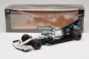 Mercedes AMG Petronas W10 #77 V. Bottas German GP 2019 Minichamps 1:18 110191177 Druckguss — Bild 6 von 7