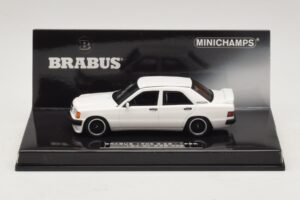 Mercedes Brabus 3.6S 190E W201 Weiß Minichamps 1:43 437032602 Druckguss
