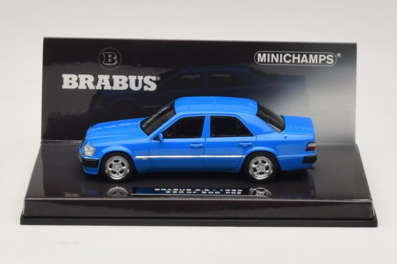 Mercedes Brabus 6.5 500E W124 Blau Minichamps 1:43 Mercedes Brabus 6.5 500E W124 Blau Minichamps 1:43 437032502 Druckguss