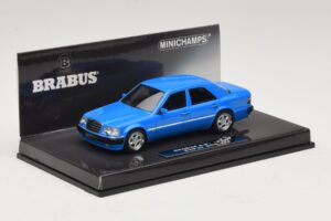 Mercedes Brabus 6.5 500E W124 Blau Minichamps 1:43 437032502 Druckguss — Bild 2 von 5