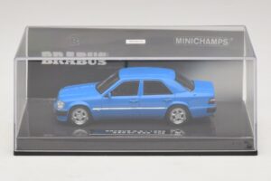 Mercedes Brabus 6.5 500E W124 Blau Minichamps 1:43 437032502 Druckguss — Bild 4 von 5