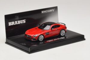 Mercedes Brabus 600 GT S C190 Rot Minichamps 1:43 437032521 Druckguss — Bild 2 von 5