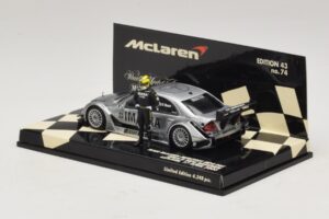 Mercedes C203 DTM Team McLaren Mercedes MP4-98T Mika & Erja Hakkinen Lapland 17 April 2000 Minichamps 1:43 530984378-P1 Druck — Bild 3 von 4