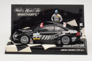 Mercedes CLK DTM #2 J. Alesi First DTM Podium Finish Hockenheim 2002 Minichamps 1:43 400023292 Druckguss