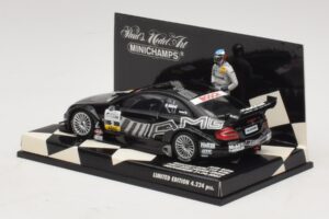 Mercedes CLK DTM #2 J. Alesi First DTM Podium Finish Hockenheim 2002 Minichamps 1:43 400023292 Druckguss — Bild 3 von 4