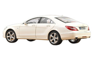 Mercedes CLS C218 Coupé Brilliant White Metallic Norev 1:18 183943 Druckguss — Bild 3 von 3