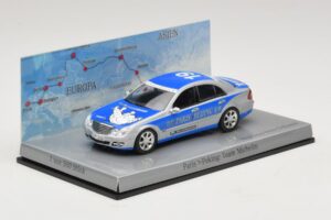 Mercedes E-Class #19 Team Michelin Rally Paris-Peking 2007 Minichamps 1:43 B66962269 Druckguss — Bild 2 von 5