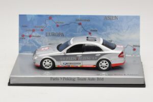 Mercedes E-Class #7 Team Auto Bild Rally Paris-Peking 2007 Minichamps 1:43 B66962263 Druckguss
