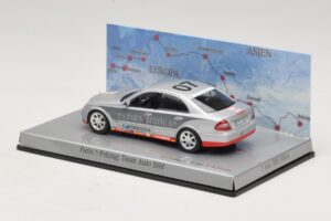 Mercedes E-Class #7 Team Auto Bild Rally Paris-Peking 2007 Minichamps 1:43 B66962263 Druckguss — Bild 3 von 5