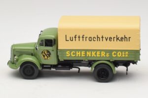 Mercedes L 3500 Pritschenwagen Schenker Minichamps 1:43 439350028 Druckguss — Bild 3 von 6