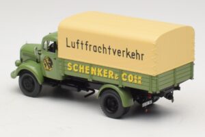 Mercedes L 3500 Pritschenwagen Schenker Minichamps 1:43 439350028 Druckguss — Bild 5 von 6