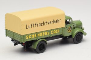Mercedes L 3500 Pritschenwagen Schenker Minichamps 1:43 439350028 Druckguss — Bild 2 von 6