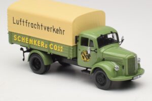 Mercedes L 3500 Pritschenwagen Schenker Minichamps 1:43 439350028 Druckguss — Bild 4 von 6