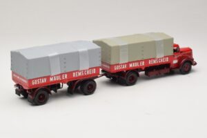 Mercedes L315 Pritschenzug Gustav Mauler Minichamps 1:43 499034720 Druckguss — Bild 2 von 6