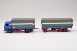 Mercedes LP1620 Pritschenzug Fern Schnell Gut Minichamps 1:43 499034820 Druckguss — Bild 3 von 6