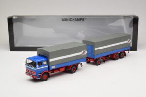 Mercedes LP1620 Pritschenzug Fern Schnell Gut Minichamps 1:43 499034820 Druckguss — Bild 6 von 6