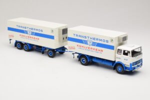 Mercedes LP1624 Kühlzug Transthermos Minichamps 1:43 499034840 Druckguss — Bild 4 von 6
