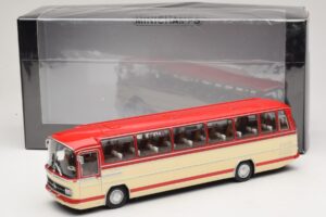 Mercedes O 302 Rot Creme Minichamps 1:43 439035190 Druckguss — Bild 6 von 6