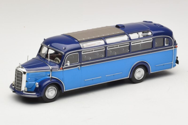 Mercedes O 3500 Bus Hellblau Dunkelblau Minichamps 1:43 439360011 Druckguss
