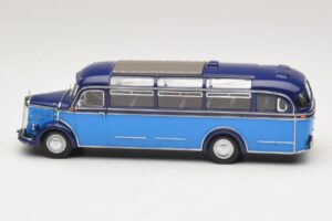Mercedes O 3500 Bus Hellblau Dunkelblau Minichamps 1:43 439360011 Druckguss — Bild 3 von 6