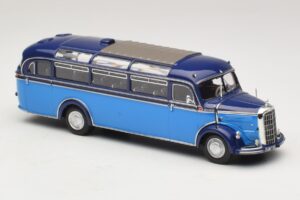 Mercedes O 3500 Bus Hellblau Dunkelblau Minichamps 1:43 439360011 Druckguss — Bild 4 von 6