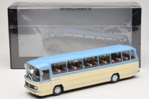 Mercedes O302 Blau Creme Minichamps 1:43 439035181 Druckguss — Bild 6 von 6
