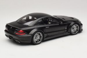 Mercedes SL65 AMG R230 Black Series Matt Black Minichamps 1:18 100038121 Druckguss — Bild 3 von 8