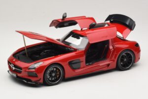 Mercedes SLS AMG C197 Black Series Rot Minichamps 1:18 110033022 Druckguss — Bild 3 von 8