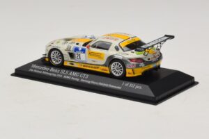 Mercedes SLS AMG GT3 #21 Rowe Racing Hartung / Heyer Nurburgring 24 Hours 2013 Minichamps 1:43 410133221 Druckguss — Bild 3 von 4