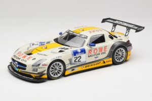 Mercedes SLS AMG GT3 #22 Graf / Jager Rowe Racing 24 Hours of Nurburgring 2013 Minichamps 1:18 151133122 Druckguss
