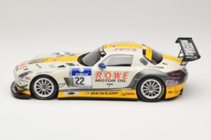 Mercedes SLS AMG GT3 #22 Graf / Jager Rowe Racing 24 Hours of Nurburgring 2013 Minichamps 1:18 151133122 Druckguss — Bild 3 von 6
