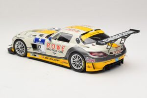 Mercedes SLS AMG GT3 #22 Graf / Jager Rowe Racing 24 Hours of Nurburgring 2013 Minichamps 1:18 151133122 Druckguss — Bild 5 von 6