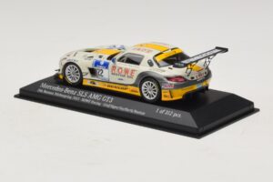 Mercedes SLS AMG GT3 #22 Rowe Racing Graf / Jager Nurburgring 24 Hours 2013 Minichamps 1:43 410133222 Druckguss — Bild 3 von 4