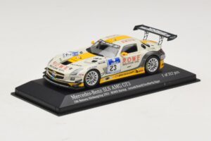 Mercedes SLS AMG GT3 #23 Rowe Racing Arnold / Roloff Nurburgring 24 Hours 2013 Minichamps 1:43 410133223 Druckguss — Bild 2 von 4