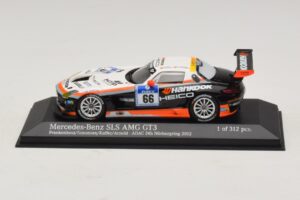 Mercedes SLS AMG GT3 #66 Hankook C. Frankenhout / Simonsen 24 Hours of Nurburgring 2012 Minichamps 1:43 437123266 Druckguss