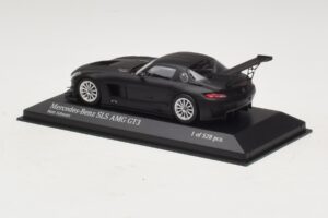 Mercedes SLS AMG GT3 Matt Schwarz Minichamps 1:43 410113200 Druckguss — Bild 3 von 4