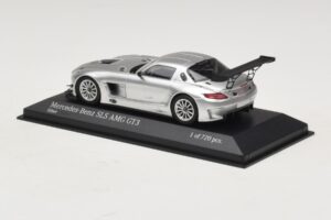 Mercedes SLS AMG GT3 Silber Minichamps 1:43 410113202 Druckguss — Bild 3 von 4