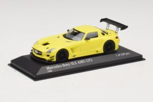 Mercedes SLS AMG GT3 Gelb Minichamps 1:43 410113201 Druckguss — Bild 2 von 4